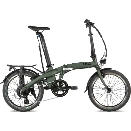 UGO electric folding bike Dare Ed7 Forest Green 